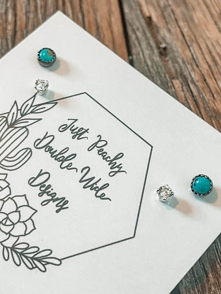 Tombstone Stud Set (Made To Order)