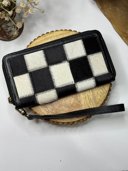 Checkered Wallet
