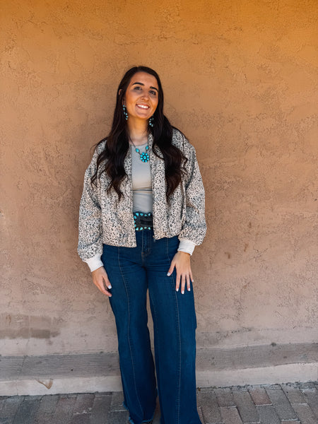 Cheetah Print Jacket