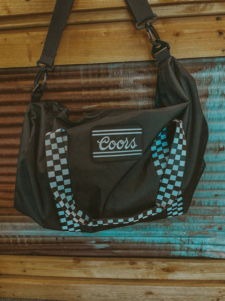 Coors Checkered Duffle