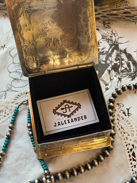 Square Stamped Box