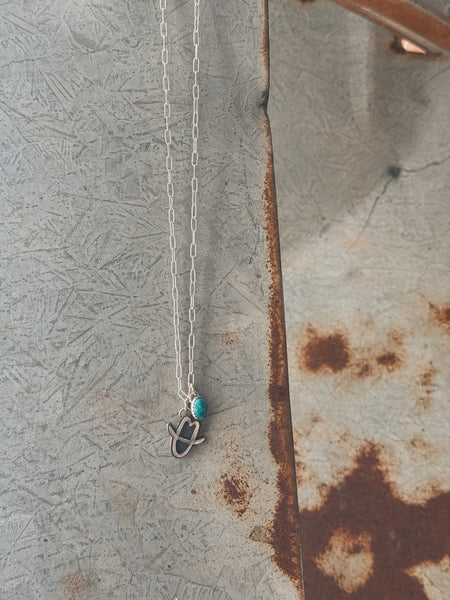 Top Hat Cowboy Necklace