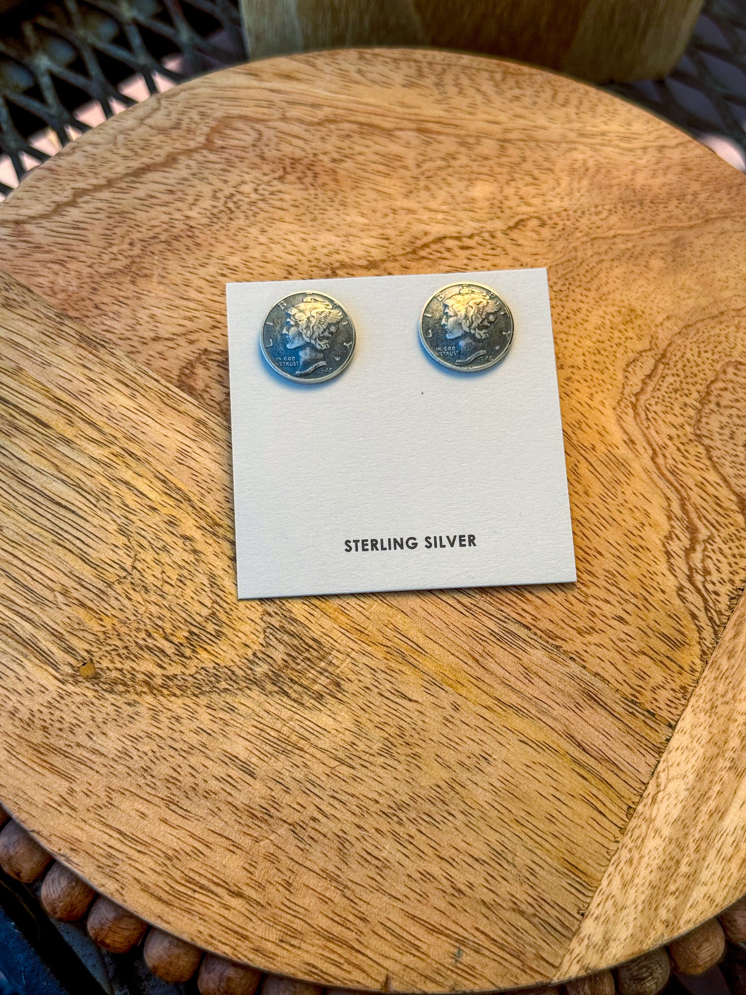 Liberty Dime Studs