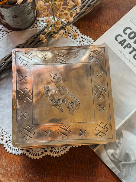 Bronc Stamped Box