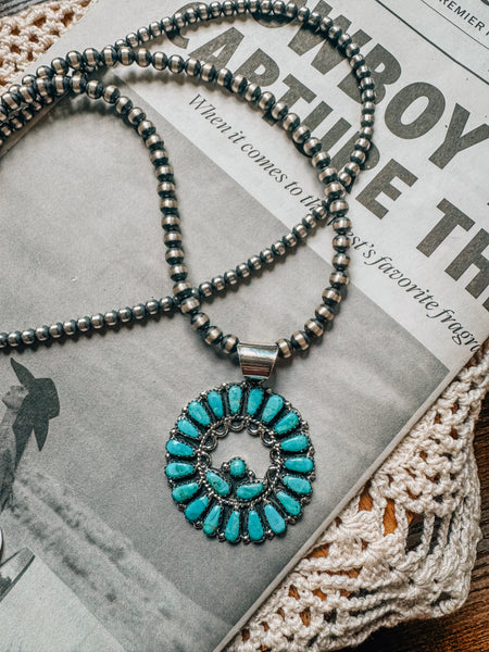 Dust and Denim Pendant