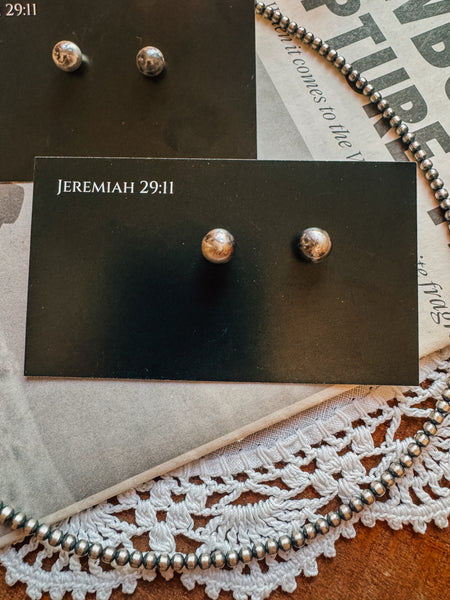 8mm Pearl Studs