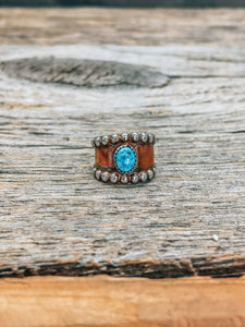 Copper & Turquoise Ring