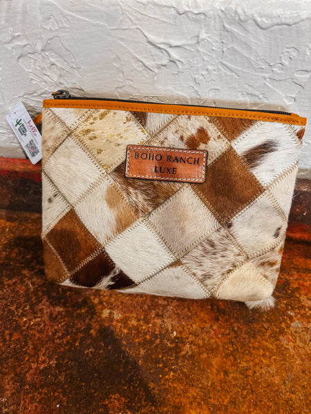 Cowhide Travel Bag