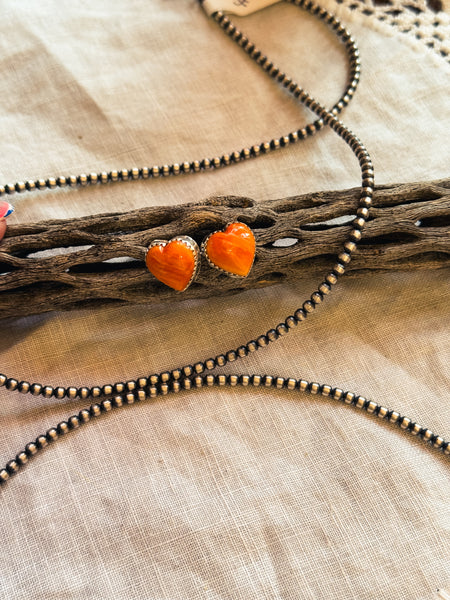 Spiny Heart Studs