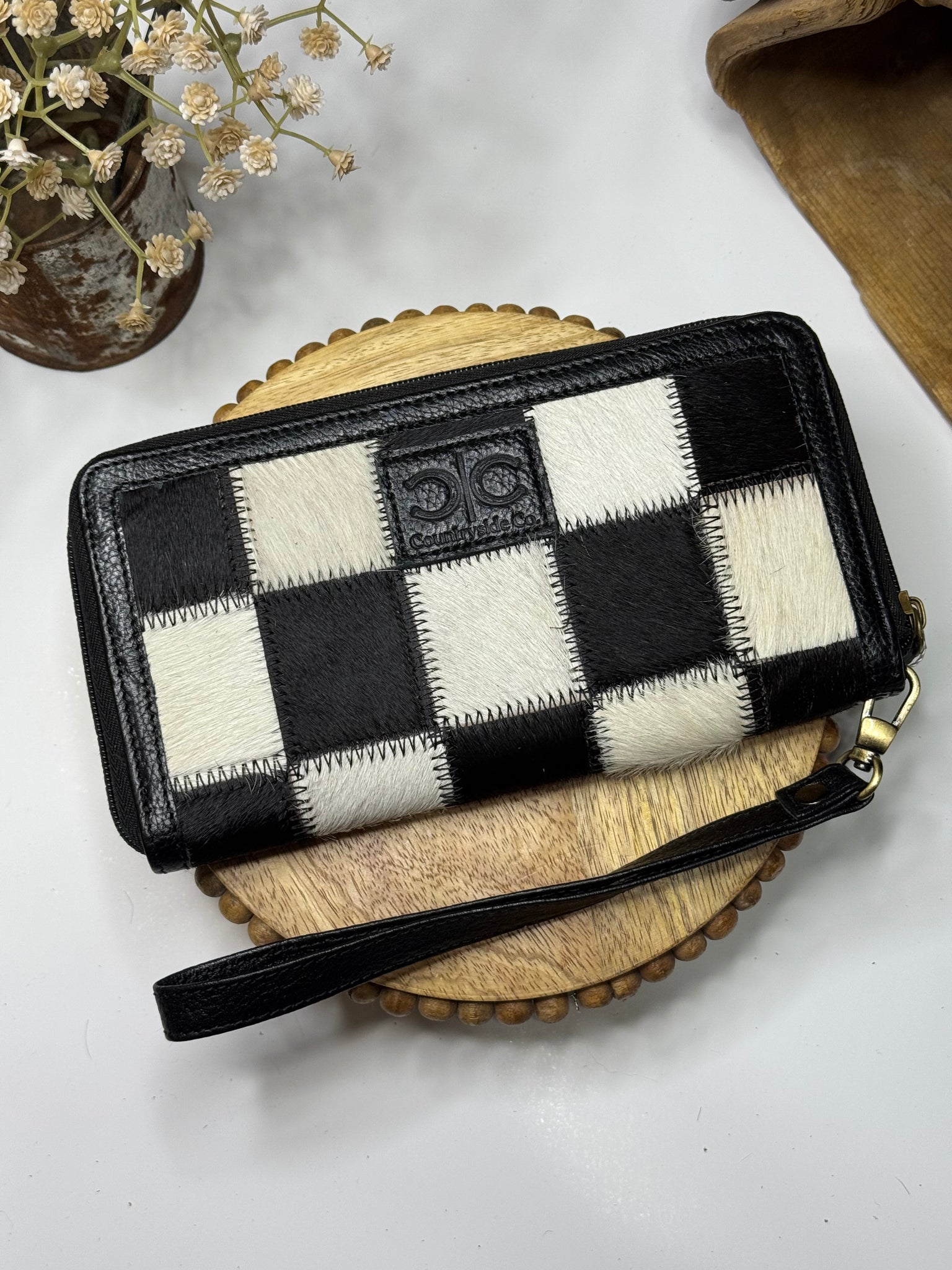 Checkered Wallet