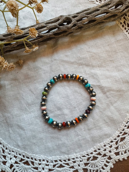 Cowgirl Sunset Pearl Bracelet