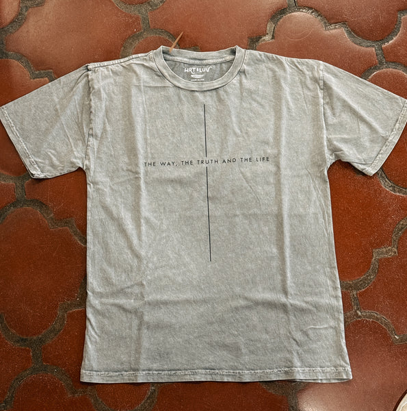 Mineral Grey Graphic Tee