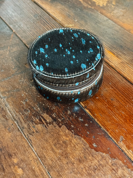Cowhide Jewelry Box