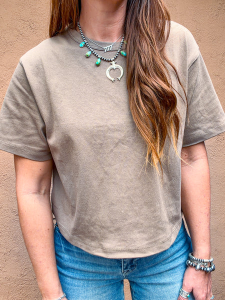 Millie Top: Olive Green