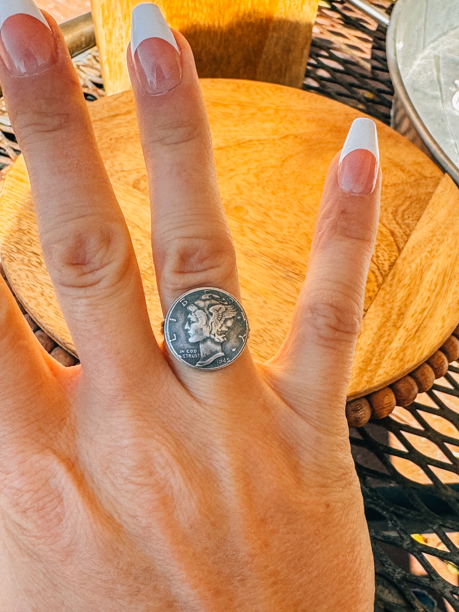 Liberty Dime Ring