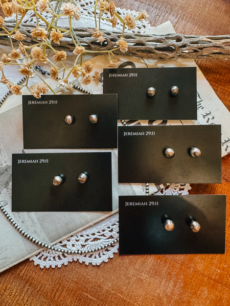 9mm Pearl Studs