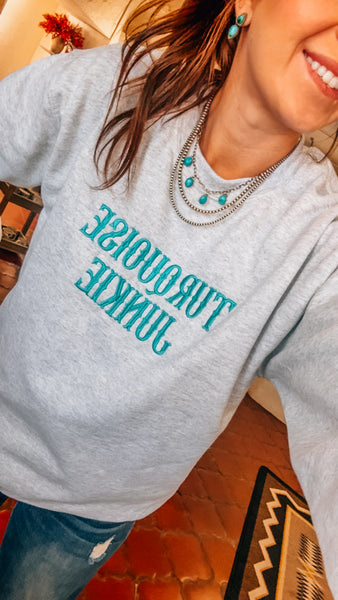 Turquoise Junkie Sweater