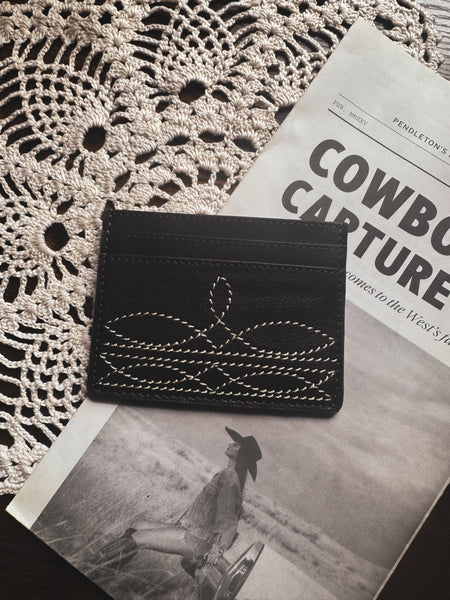 Boot Stitch Card Holder