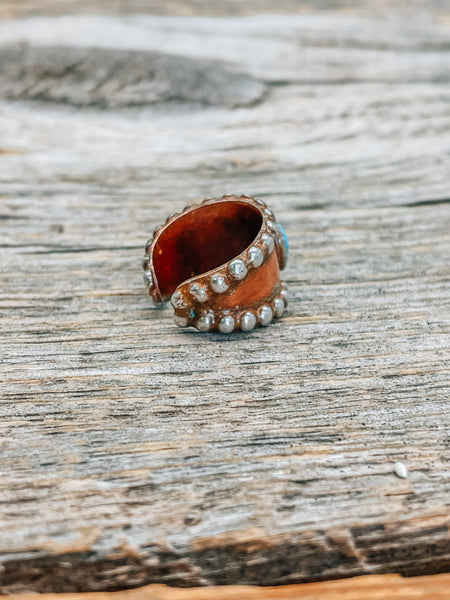 Copper & Turquoise Ring