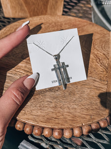 Three Cross Necklace