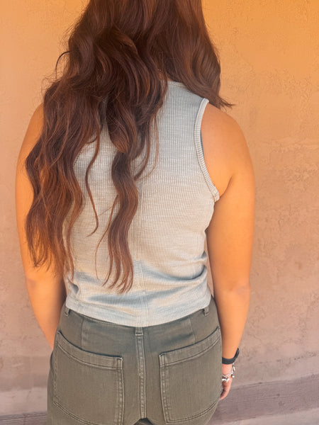 Sage Green Tank Top