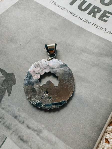 Dust and Denim Pendant