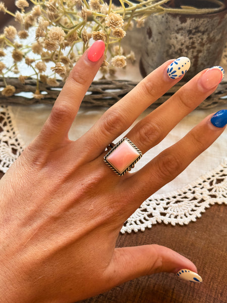Pink Conch Ring