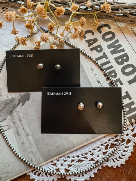 8mm Pearl Studs