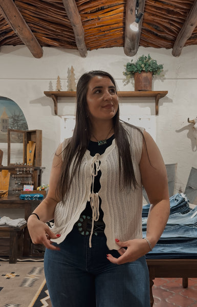 Scallop Sweater Vest