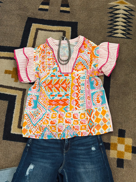 Tiered Blouse
