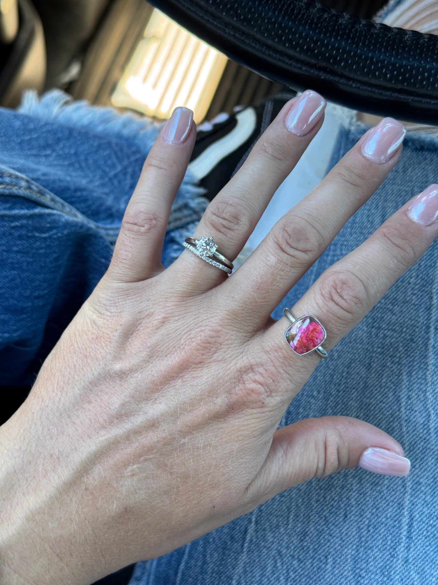 Pink Cloud Ring
