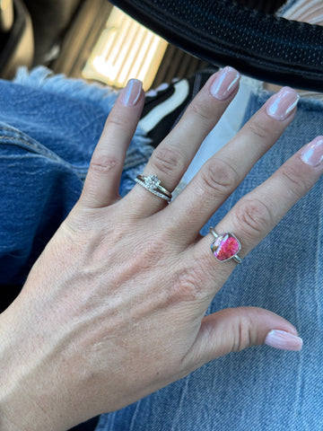 Pink Cloud Ring