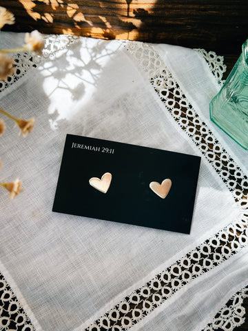 Hearts Studs