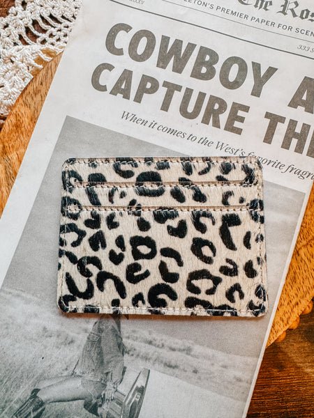 Animal Print Cardholders