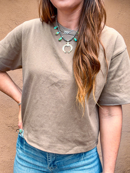 Millie Top: Olive Green