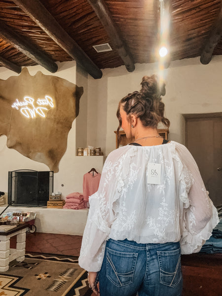 Dream Blouse: Off-White