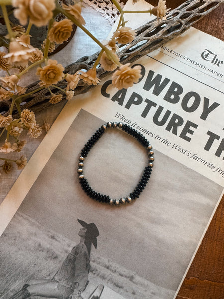 Black Onyx Elastic