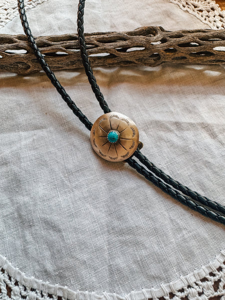 Concho Bolo Tie ￼