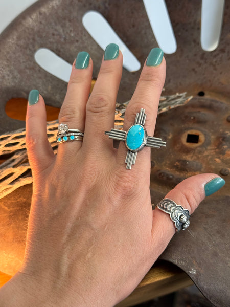 Zia Turquoise Ring-8