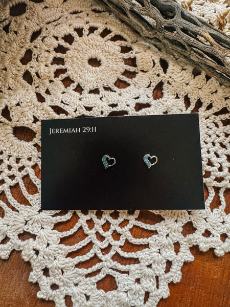Heartstring Studs