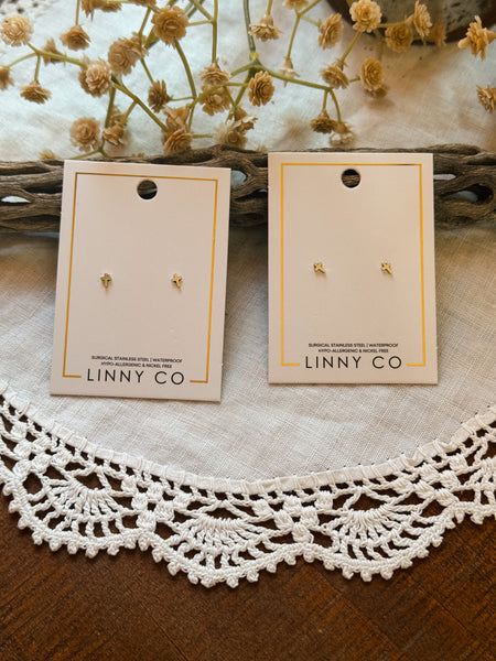 Mini Cross Studs