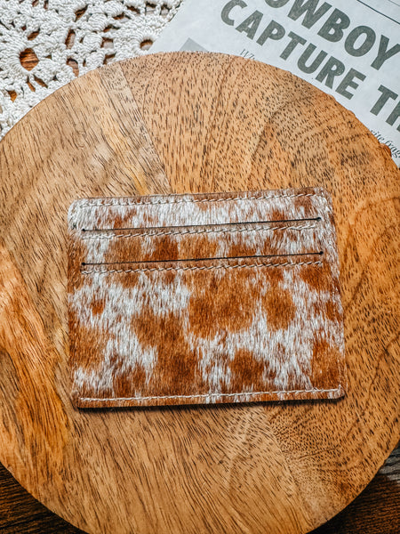 Cowhide Card Holders