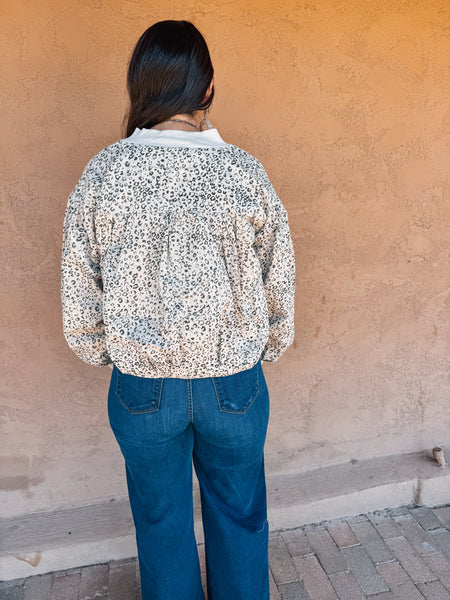 Cheetah Print Jacket
