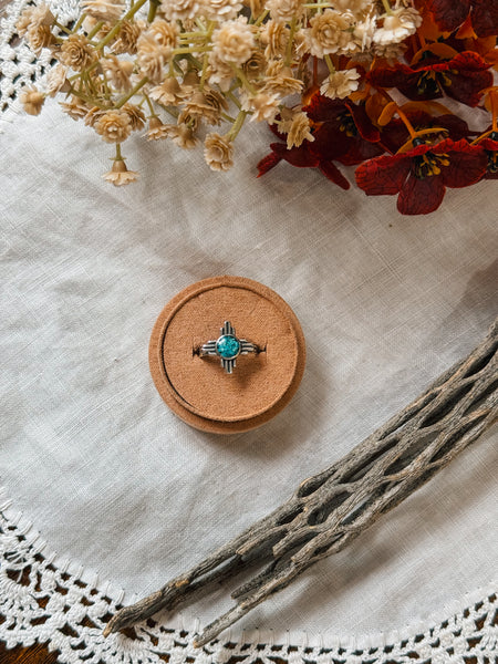 Oak Zia Rings