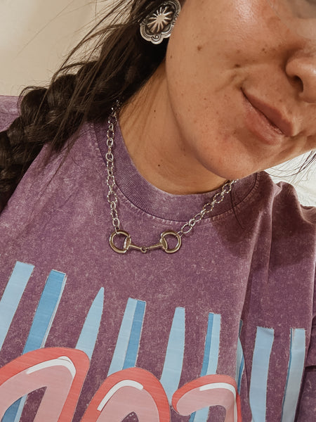 Twisted Snaffle Necklace