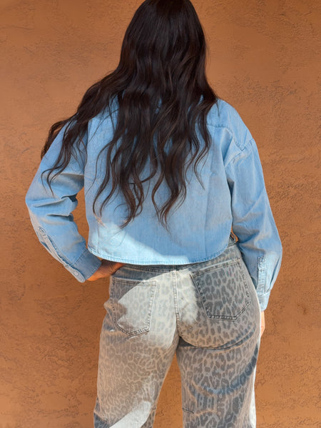 Denim Dan Top