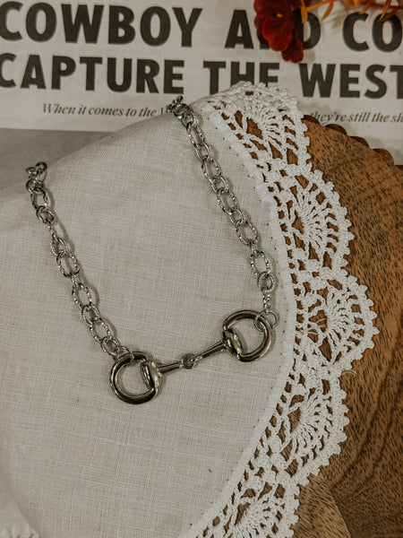 Twisted Snaffle Necklace