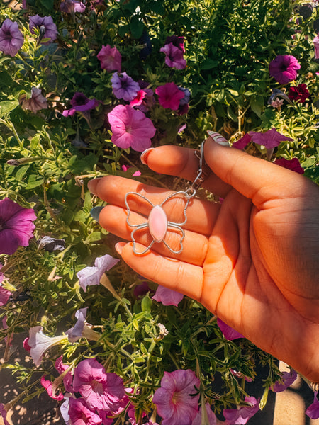 Pink Wings Keychain