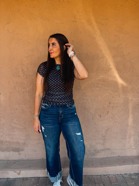 Polka Dot Top