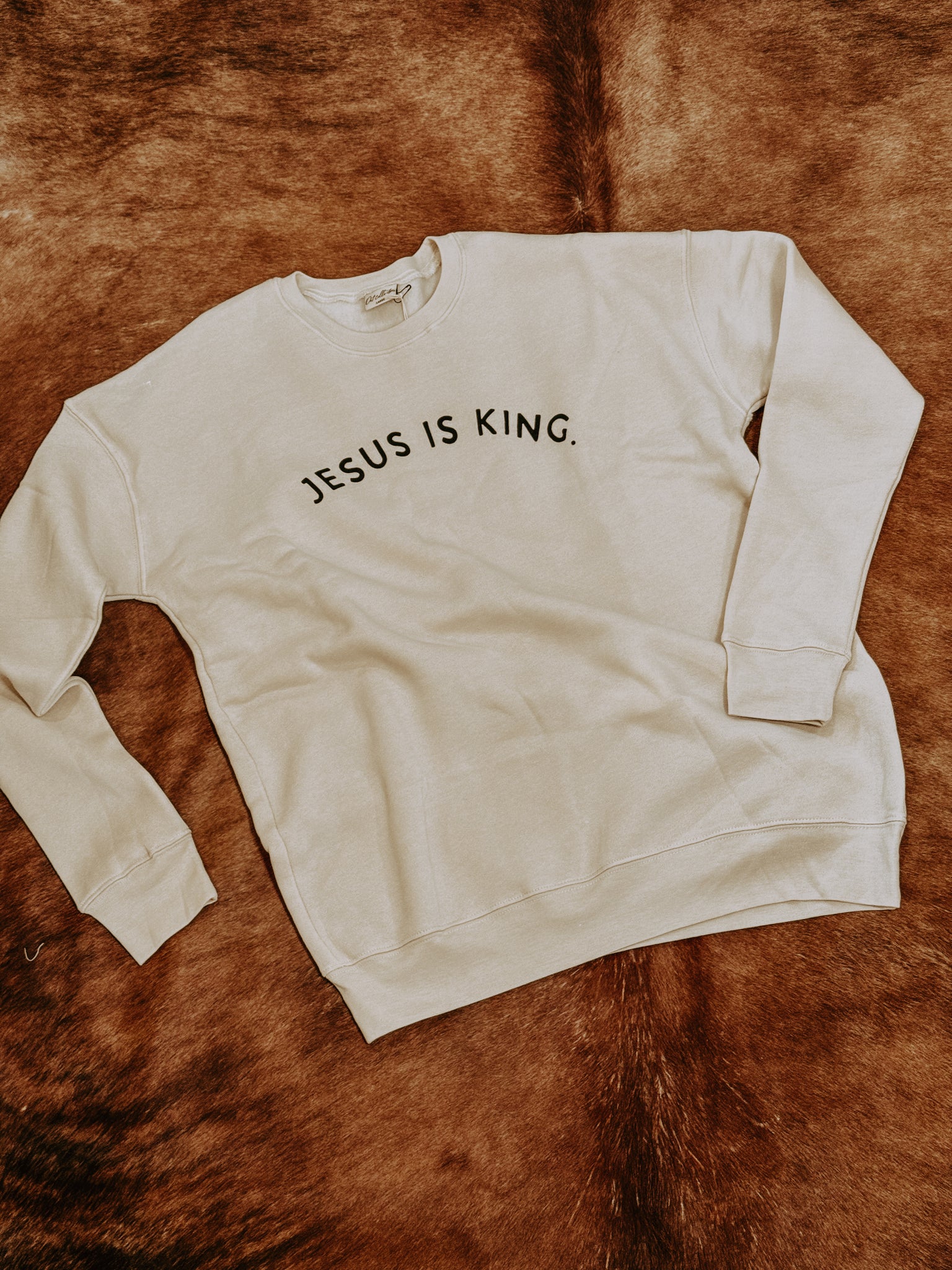 Jesus is King Crewneck